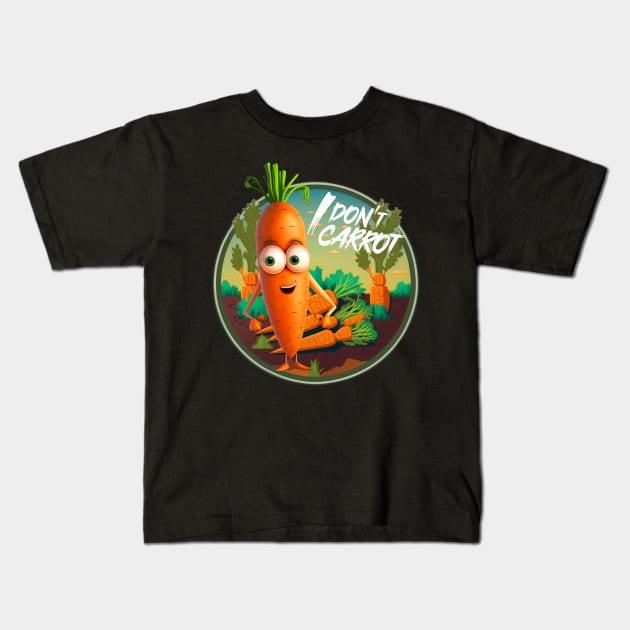 I Don't Carrot All Kids T-Shirt by ArtRoute02